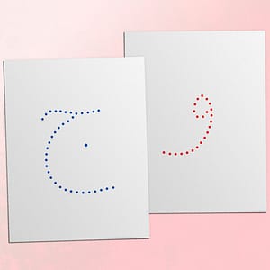 Des Pointillés Pour Améliorer le Tracé des Lettres arabes!