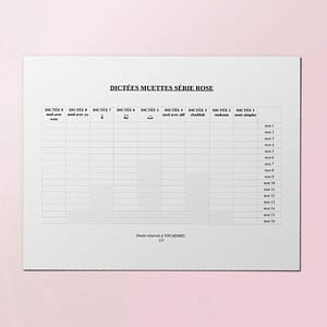 Suivre en un Clin d’œil et en Toute Simplicité les Mots des Dictées Muettes!